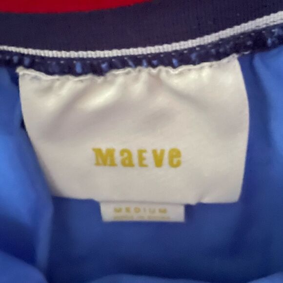 Maeve colorblocked poplin skirt - Picture 6 of 7